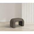 thumbnail image 7 of Meridian Furniture Niagara Brown Boucle Fabric Bench, 7 of 7