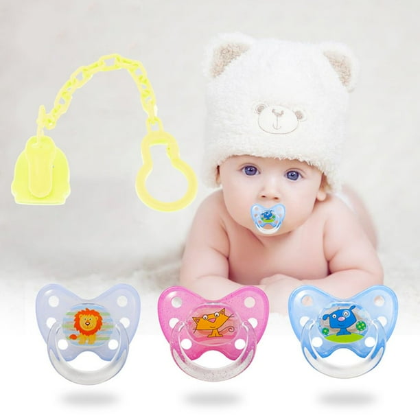 Baby Nipple Pacifier Chain Clips Teether Feeding Milk Plastic Buckle