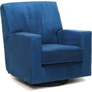 Newco Devon Microsuede Swivel Glider
