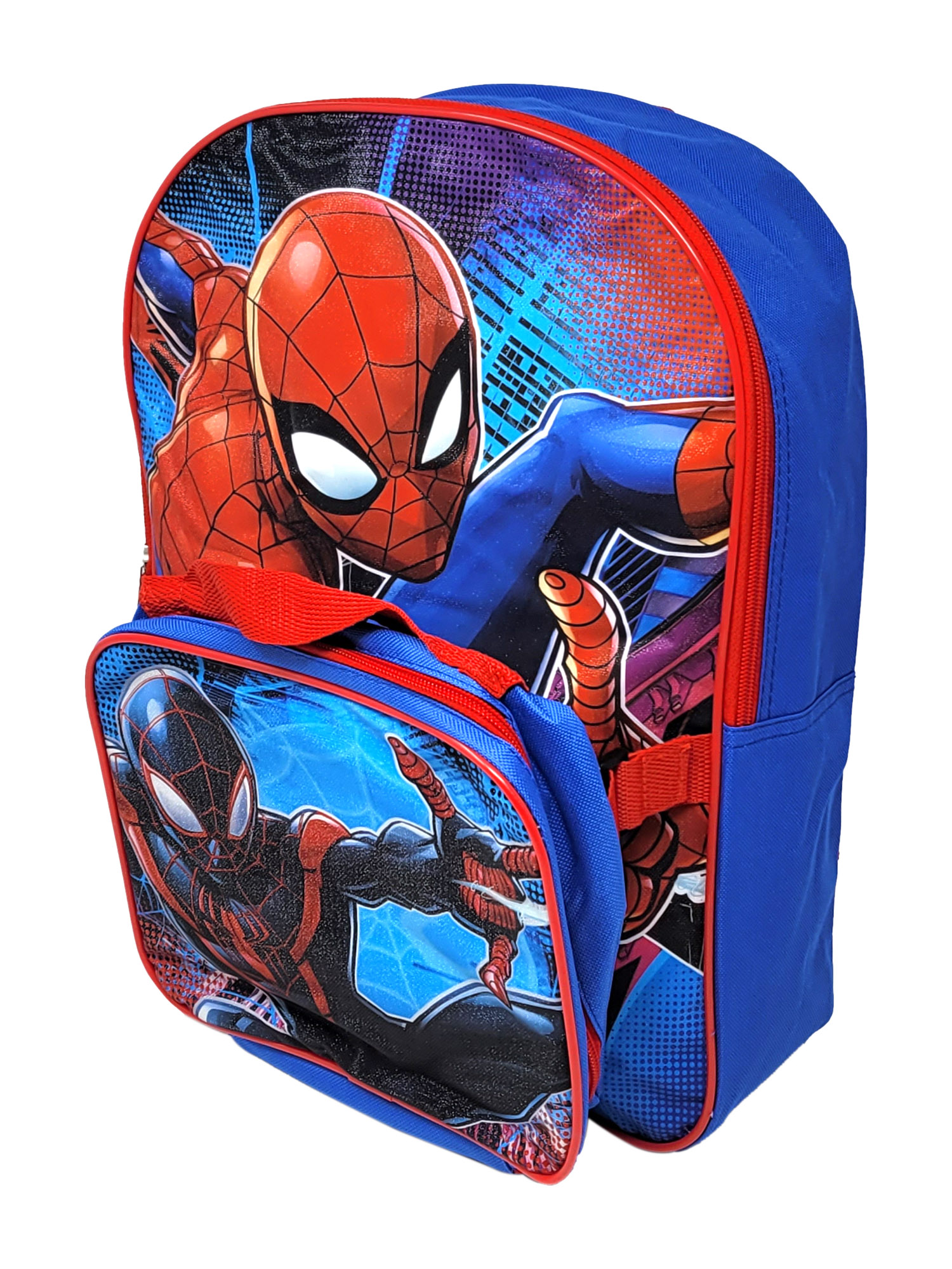 Spider-Man Backpack Lunch Bag Insulated 2 Piece Set