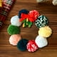 thumbnail image 5 of Puntoco Bolas de lana navideñas Bolas de colores Guirnalda Decoraciones navideñas Colgantes para puertas, ventanas y escaleras, 5 of 6