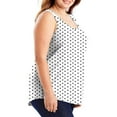 thumbnail image 2 of fatyb Plus Size Tank Tops for Women Casual Sleeveless Summer Shirts Loose Womens Flowy Tunic Blouses, 2 of 6
