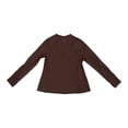 thumbnail image 2 of Chamarra Danskin para Dama Full Zipper Café Talla M, 2 of 4