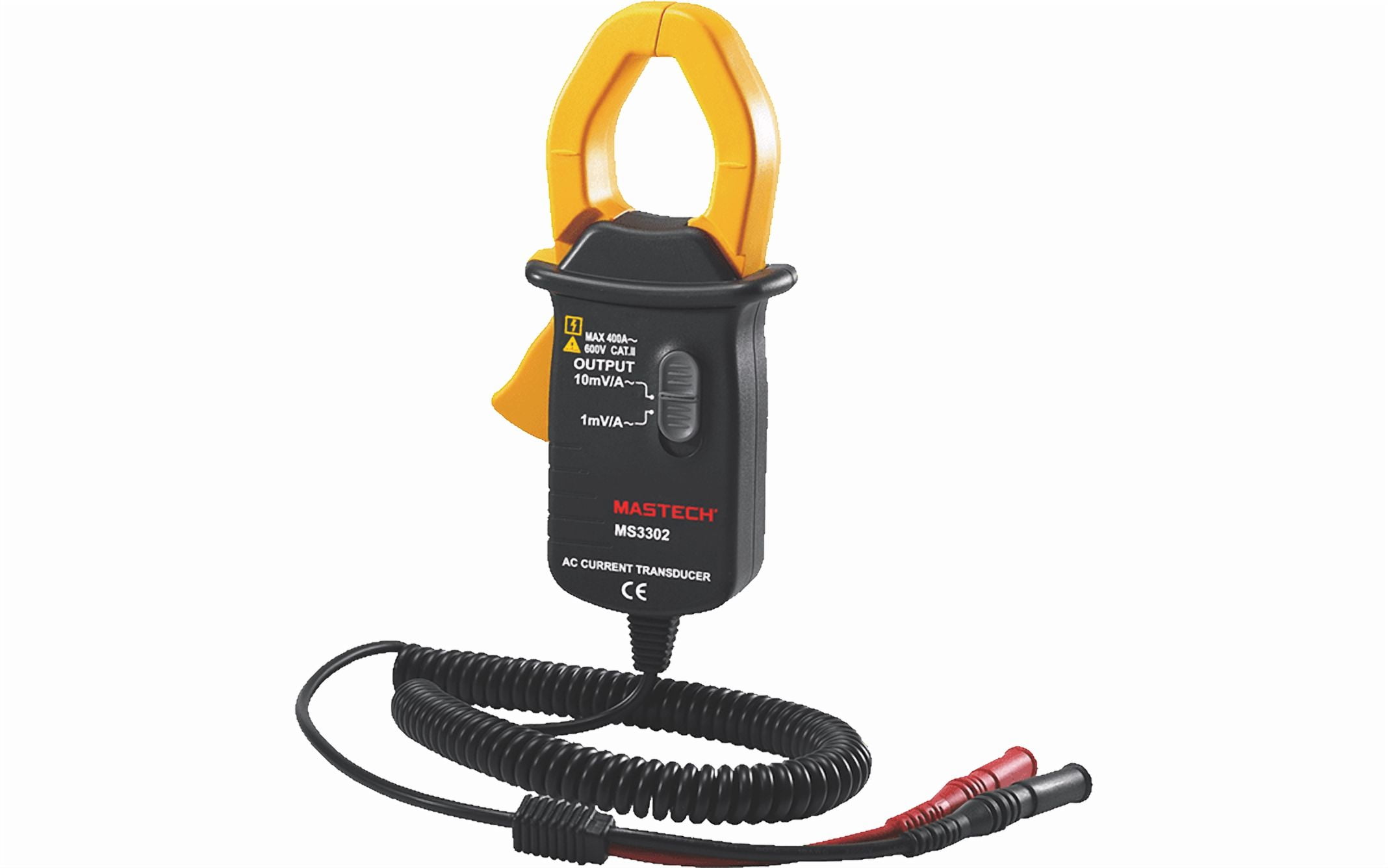 MASTECH MS3302 Clamp Meter Transducer True RMS Digital Multimeter AC Current 0.1A - 400A Clamp Converter(MS3302)