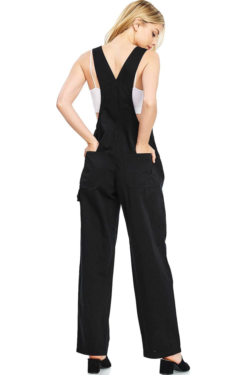 Women's Casual Plus Size Overalls Baggy Wide Leg Loose Rompers