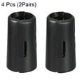 thumbnail image 2 of Unique Bargains Wire Shelf Clips 1/2 Inch Wire Shelving Lock Clips Plastic for Wire Shelving System, 4 Pcs, 2 of 5