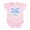 Petal Pink, variant on CafePress - LOOK WHO's TALKING Body Suit - Baby Light Bodysuit, Size Newborn - 24 Months