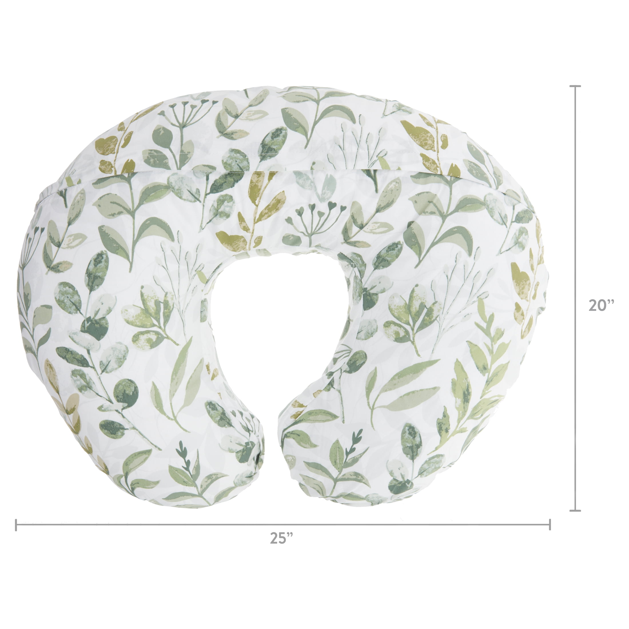 Boppy Nursing Pillow Original Support, Green Foliage