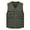 D Army Green, variant on Men Clearance LYXSSBYX Mens Vest Jacket Clearance Men's Outdoor Vest Leisure Jacket Lightweight Vest with Zip Many Pockets
