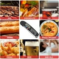 thumbnail image 5 of Probe Thermometer Digital  Read Meat Thermometer Food Cooking Temperature Tester With Rotatable Probe For Grill BBQ Milk Kitchen Use, 5 of 7