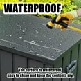 thumbnail image 5 of Domi Outdoor Living 200 Gallon Large Deck Box,Outdoor Storage for Patio Furniture, Organization and Storage for Outdoor Cushions, Garden Tools and Pool Toys, Lockable,Dark Gray, 5 of 9