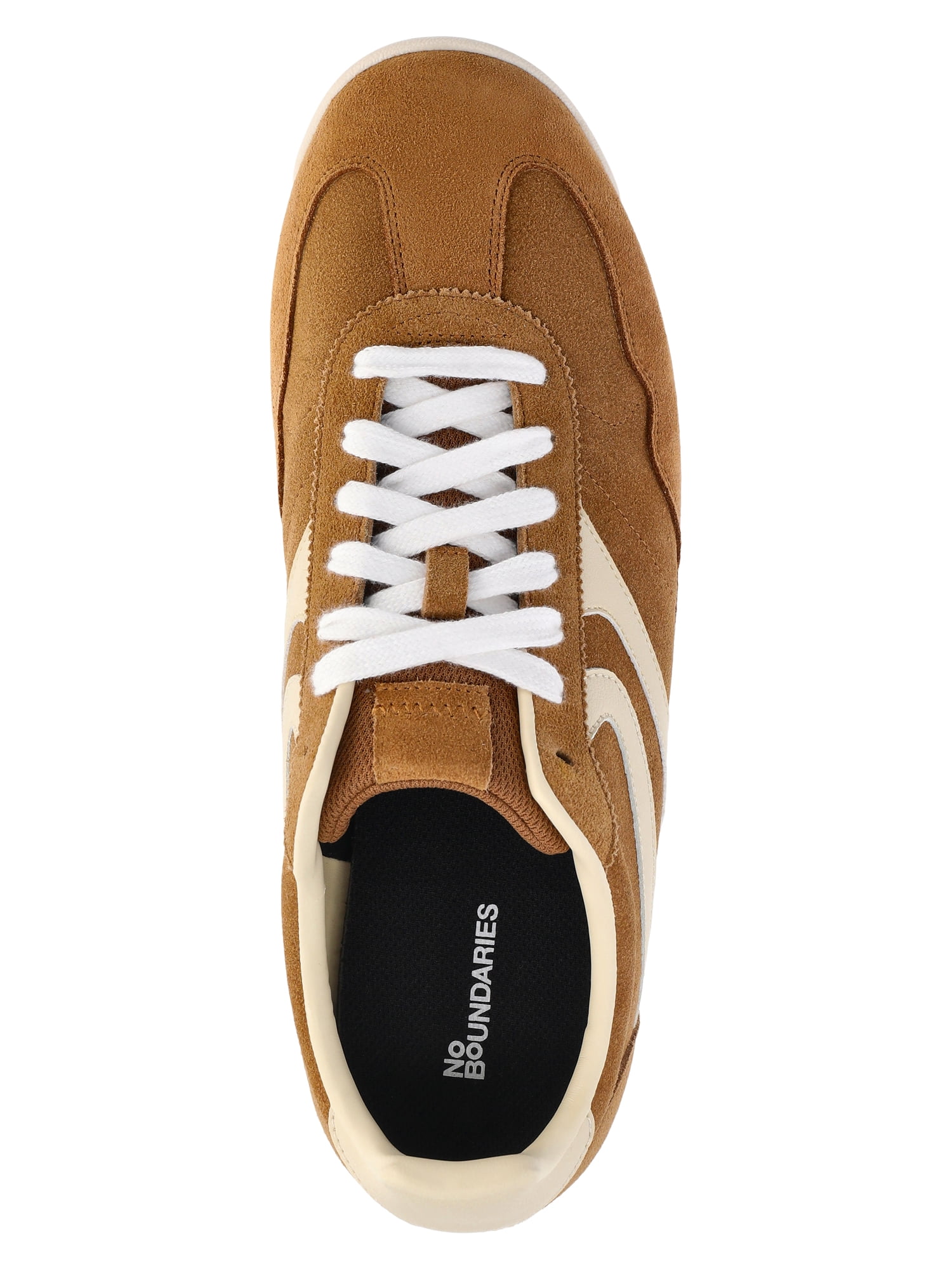 No Boundaries Men's Genuine Suede Slim Sneakers