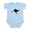Sky Blue, variant on CafePress - Kangaroo Body Suit - Baby Light Bodysuit, Size Newborn - 24 Months