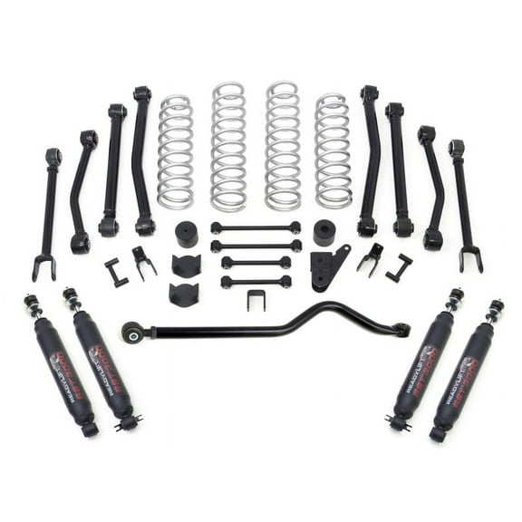 ReadyLift Suspension 07-16 Jeep Wrangler JK 4.0in Lift Kit w/ 8-TCT Arms and SST3000 Shocks Fits select: 2016-2017 JEEP WRANGLER UNLIMITED
