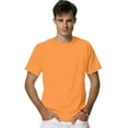 thumbnail image 1 of Hanes T-Shirt de Performance Unisexe Adulte X-Temp, L, Orange Néon Chiné, 1 of 1