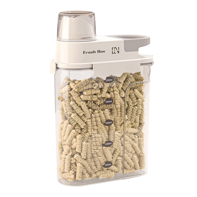 Ohufall Color Blocked Food Grade Sealed Container Household Storage Boxes For Miscellaneous Grains Kitchen Storage Containers