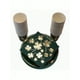 thumbnail image 4 of 40pcs Deep Green Paper Tableware Set, Luxurious Four Leaf Clover Gold Foil Design, Thickened And Hardened, Not Softened By Pouring 100°C Boiling Water, 4 of 5