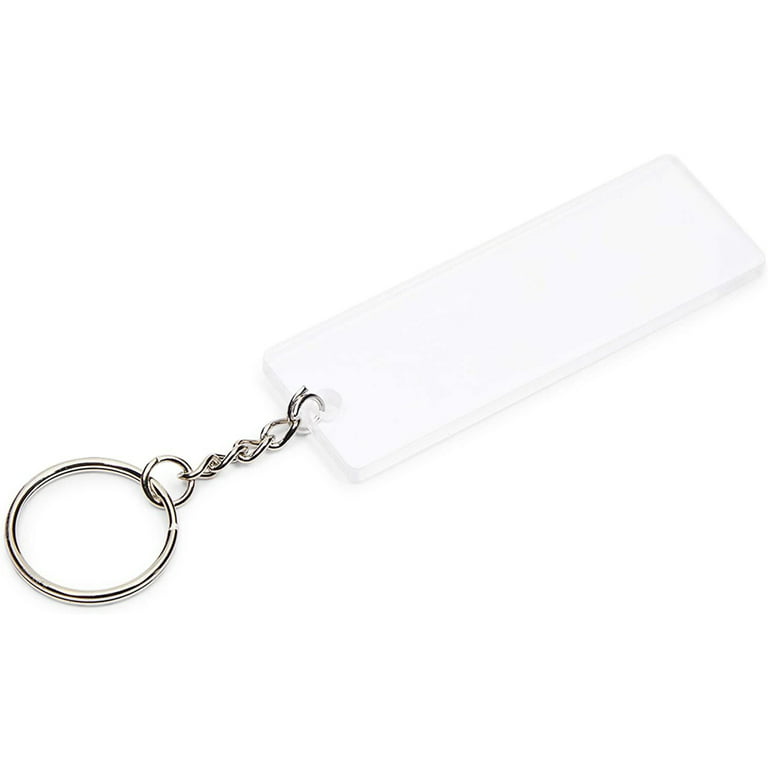 20 Pieces Key Tag Luggage Marker Plastic Rectangle Assortment Label  Multifunctional Keychain Hanging Blank - AliExpress