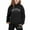 1#Black, variant on Kiijoy Toddler Girls Outfits Los Angeles Print Pullover Hoodie Sweatpants Set, Sizes 3-4