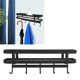 thumbnail image 5 of Estante De Almacenamiento De Pared, Soporte De Paraguas Multifuncional De Aleación De Aluminio Seguro, Estante De Paraguas, Para Abrigos De Sombreros YLSHRF Umbrella Organizer, 5 of 8