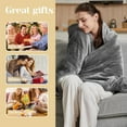 thumbnail image 6 of CozyTouch Heated Blanket Electric - 50''x60'' Heating Blanket Throw 4 Hours Auto-Off & 4 Heating Levels Over-Heat Protection, Machine Washable Flannel Sherpa, 6 of 6