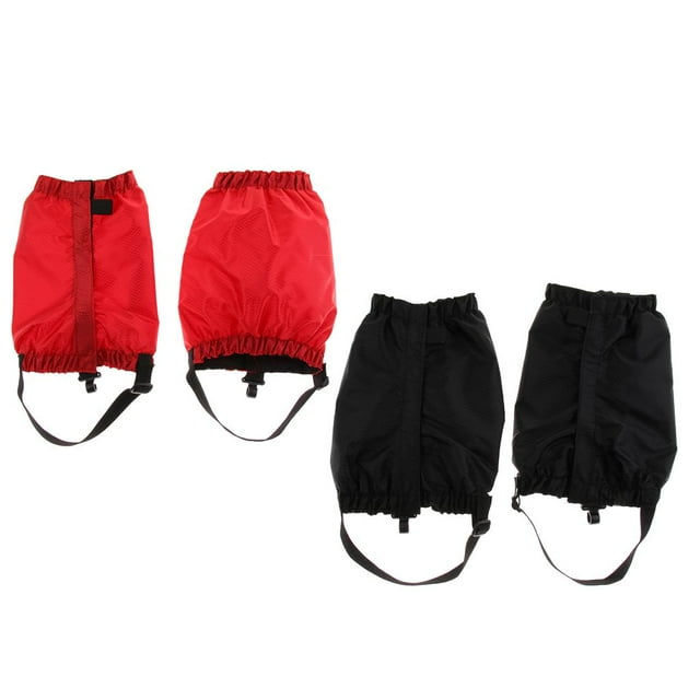 2 pares de polainas de tobillo impermeables para senderismo, escalada, , nieve Zulema Polainas para caminar