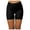Black, variant on Rutainlusire Womens Shorts Women's Solid Back Waist Deep V-shaped Sports Fitness Running Yoga Shorts