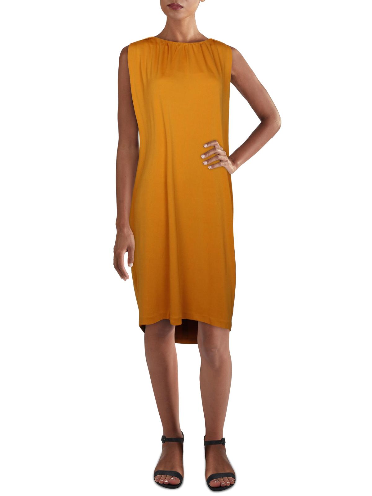 walmart orange dress