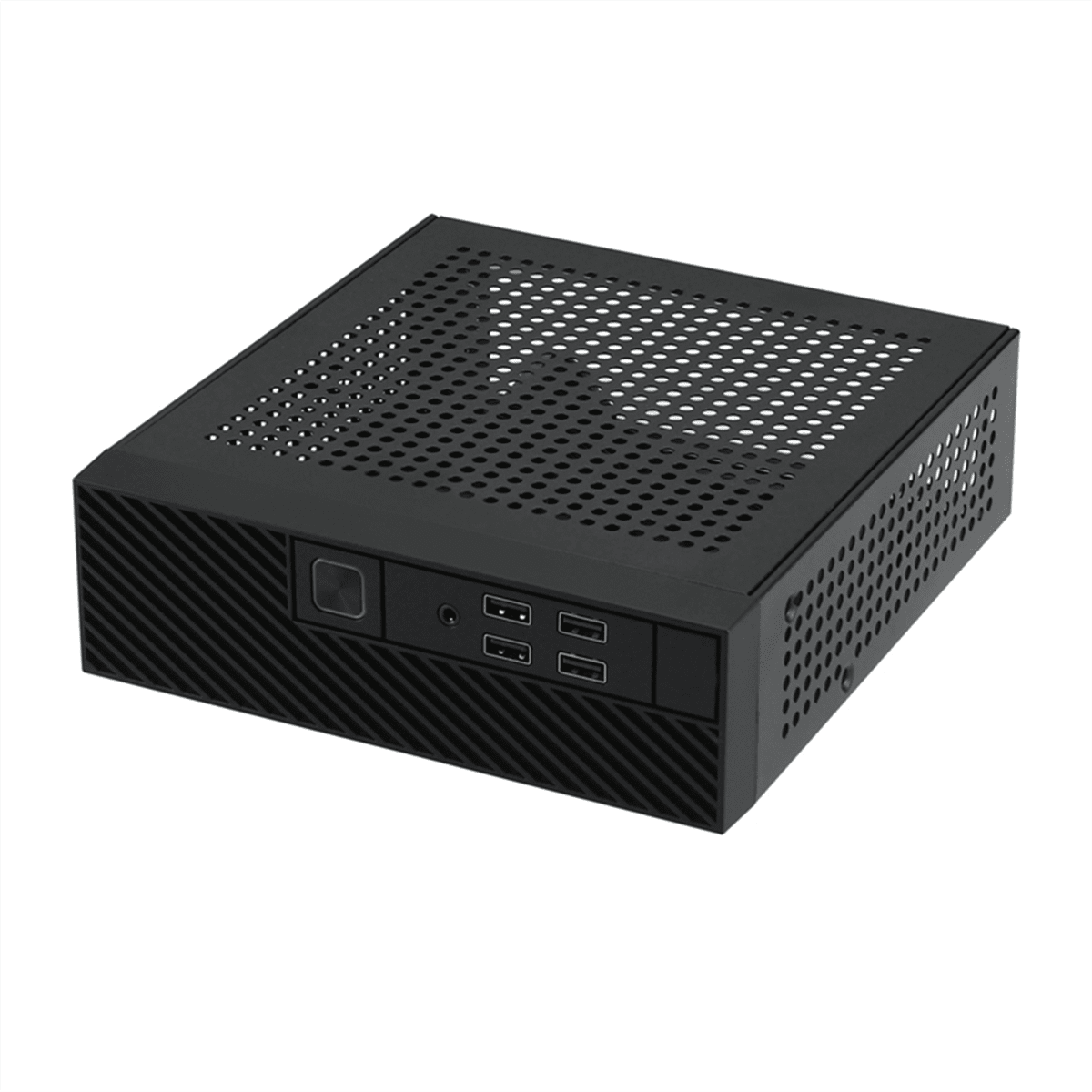 M10 Mini ITX Computer Case HTPC Host Chassis USB2.0 ITX Enclosure Industrial Control Chassis for Office Business