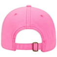 thumbnail image 2 of OTTO 6 Panel Low Profile Garment Washed Superior Cotton Twill - N. Pink, 2 of 2