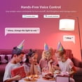 thumbnail image 3 of Lepro 2-Pack LED Smart Light Bulbs , Works with Alexa and Google Assistant, RGB & Soft Warm White, 60 Watt Equivalent, Dimmable with App, A19 E26, No Hub Required, 2.4GHz WiFi Only, 3 of 8