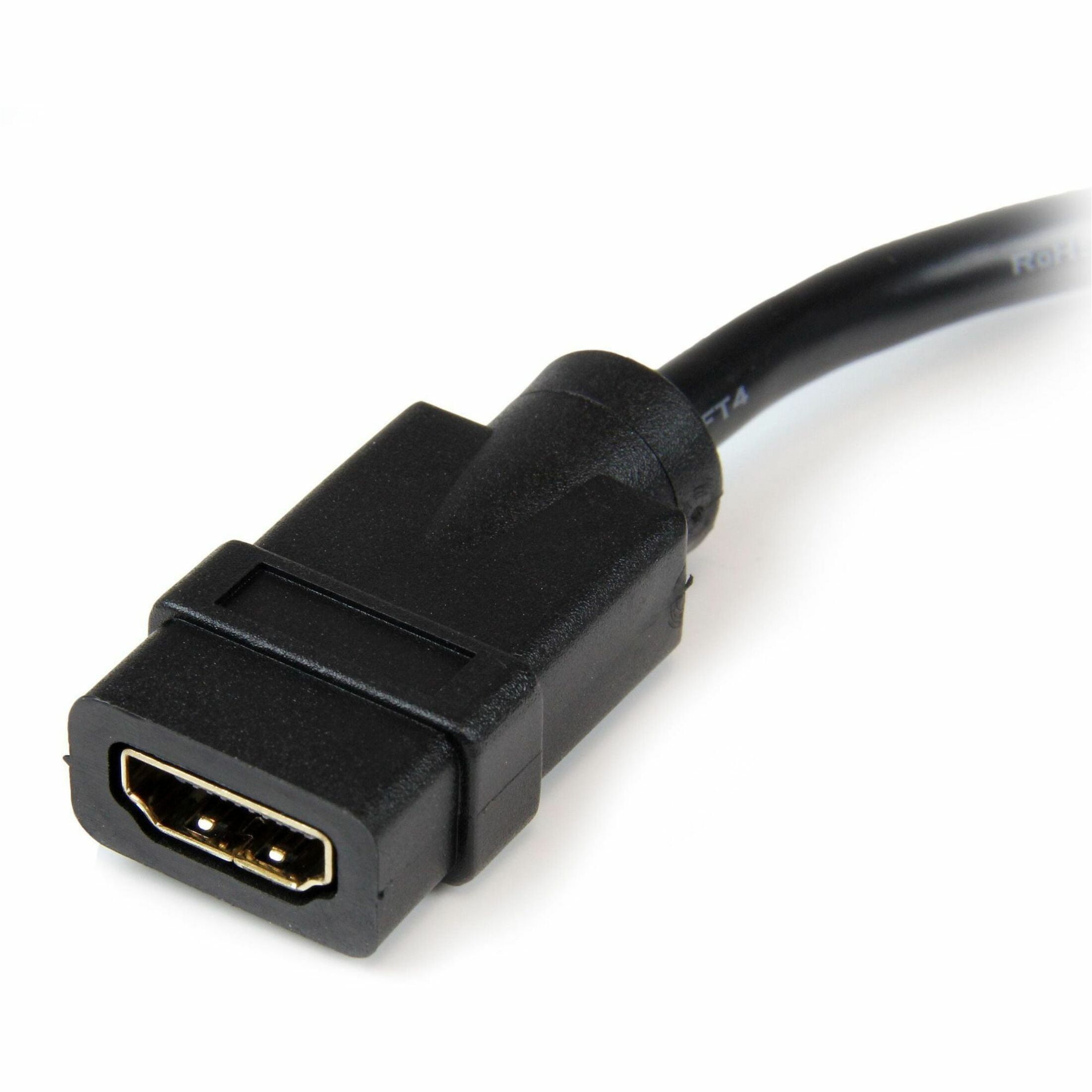 StarTech 8" HDMI Female to DVI-D Male Cable Adapter, 28 AWG
