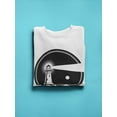 thumbnail image 3 of Lighthouse And Shining Moonlight Sweatshirt Men -Image by Shutterstock, Male 4X-Large, 3 of 4