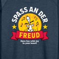 thumbnail image 3 of Peanuts - Snoopy Spass An Der Freud - Women's Lightweight French Terry Long Sleeve Shirt, 3 of 6