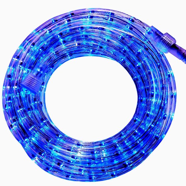 PERSIK 18 Feet Blue Rope Light for Indoor and Outdoor use