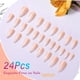 thumbnail image 3 of Press On Nails Medium, Almond Fake Nails With Nail Glue, Pink White Gradient False Nails With Designs Acrylic Nails Glue On Nails For Women, 3 of 4