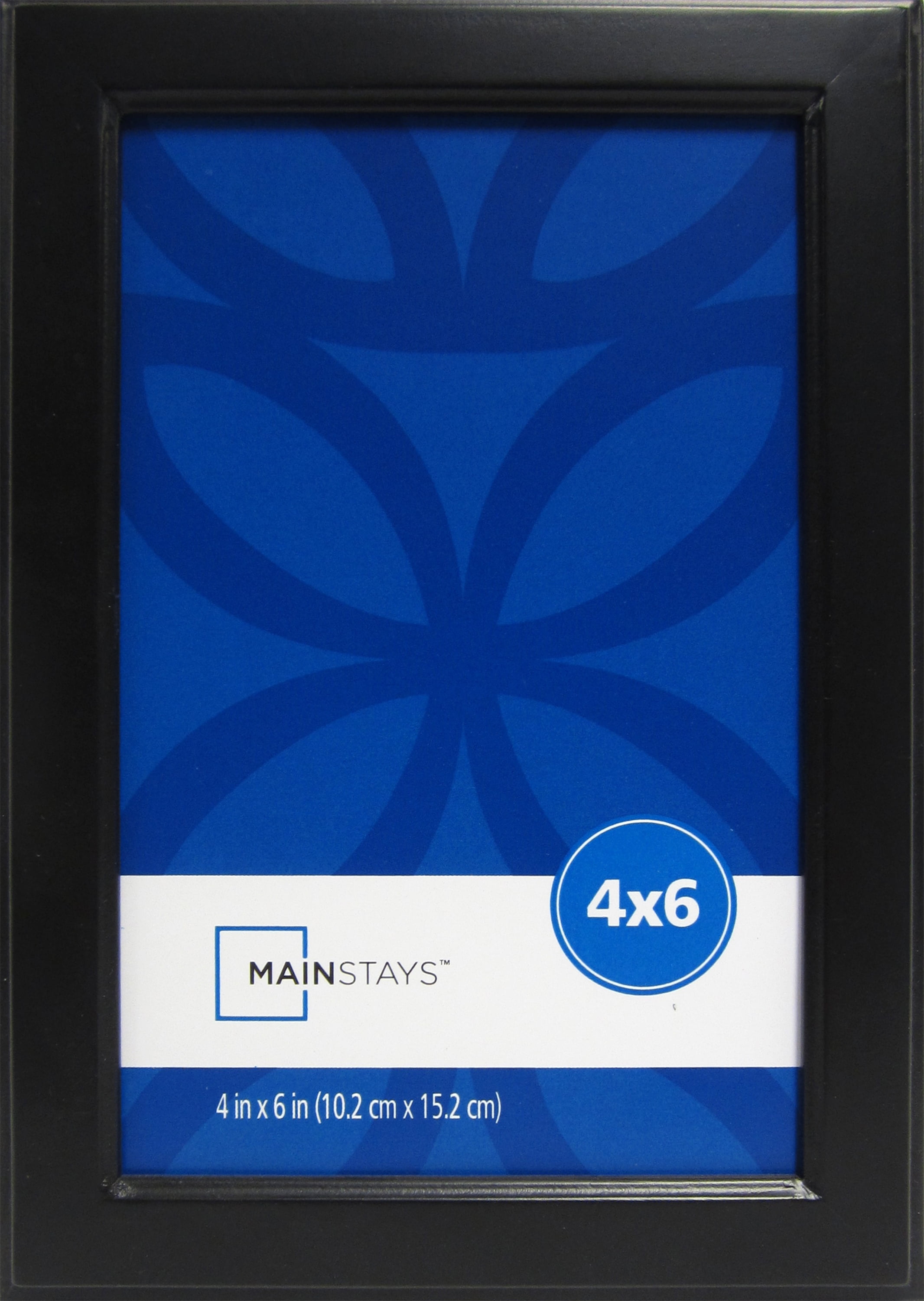 Mainstays 4x6 Stepped Frame, Black