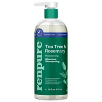 Renpure Tea Tree & Rosemary Rebalancing Shampoo, for All Hair Types, 28 oz
