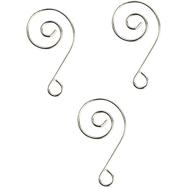 150 Pcs Mantle Hooks for Garland Garland Hangers Metal Ornament Hooks