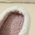 thumbnail image 5 of Leozcaa Slippers for Women Cozy Furry House Slippers Men Cute Warm Indoor Non-Slip Winter Cozy Shoes, 5 of 9