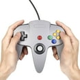 Best Retro Games Classic N64 Wired Controller Gray