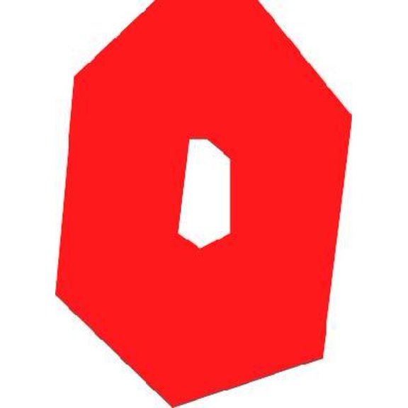 Colorful Rating Number 0 Stock Illustration Cartoon Character Wall Art Sticker Vinyl Decals Girls Boys Children Kids Room House Wall Decor Removable Sticker Peel and Stick (40x20 inch)