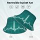 thumbnail image 2 of Balery ECG Wave Sombreros para el sol para hombre y mujer, sombrero de pescador con UPF 50+, 2 of 6