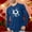 Dark Blue, variant on NTACZA Valentines Day Shirts for Men Crew Neck Green Pajama T-Shirt Heart Print Lounge Long Sleeve Men Graphic Tees L