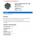 thumbnail image 2 of Relay - Compatible with 1999 - 2001 GMC Sonoma 2000, 2 of 2