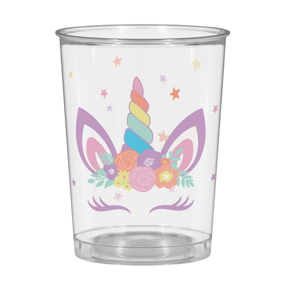 Plastic Cup Unicorn Pack of 1
