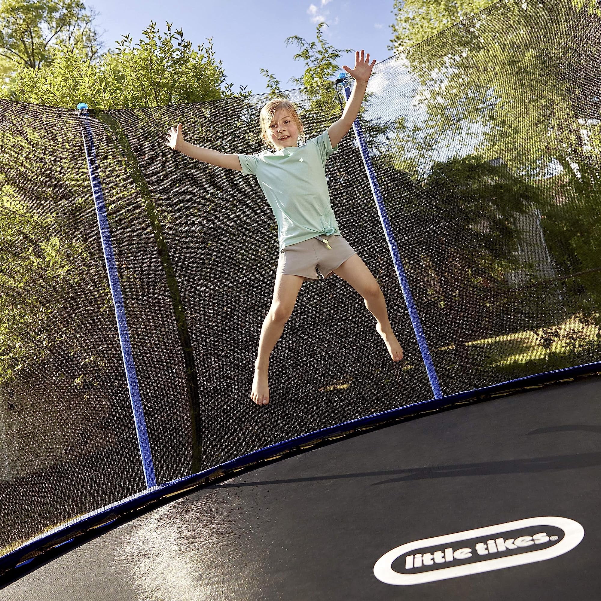 Little Tikes 12' Little Tikes Mega Trampoline with Safety Enclosure