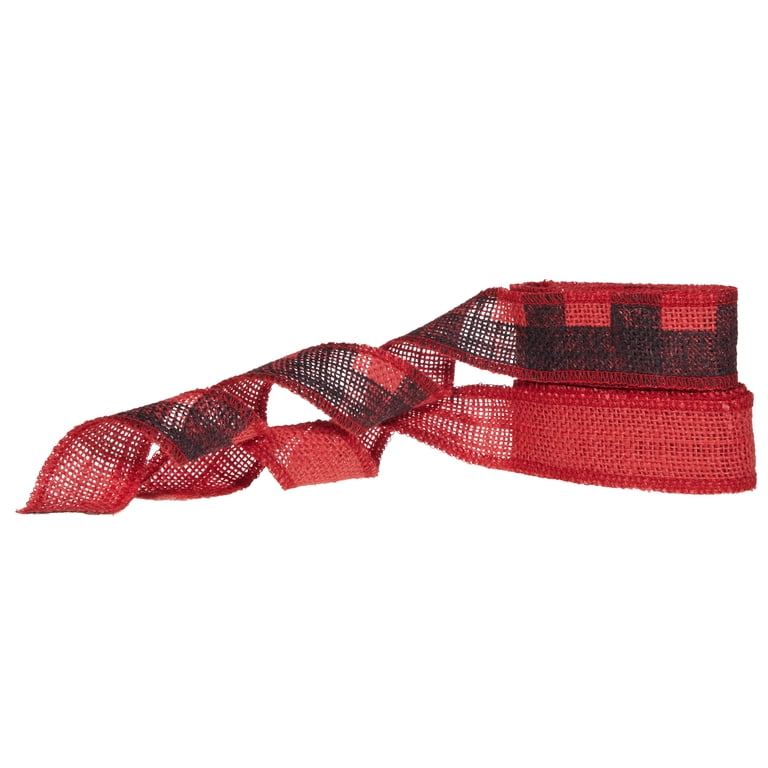 Love, Laugh, Craft Burlap Ribbon Set, 1.5