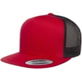 thumbnail image 1 of Gorra Yupoong Flexfit Classic Trucker 2 tonos con cierre snapback, 1 of 2