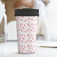 thumbnail image 6 of Daiia Tulips Flowers Printed Stainless Steel Tumbler with Lid and Straw, Double Wall Vacuum Insulated Coffee Tumbler Travel Coffee Mug with Leak Proof Lid, 6 of 8